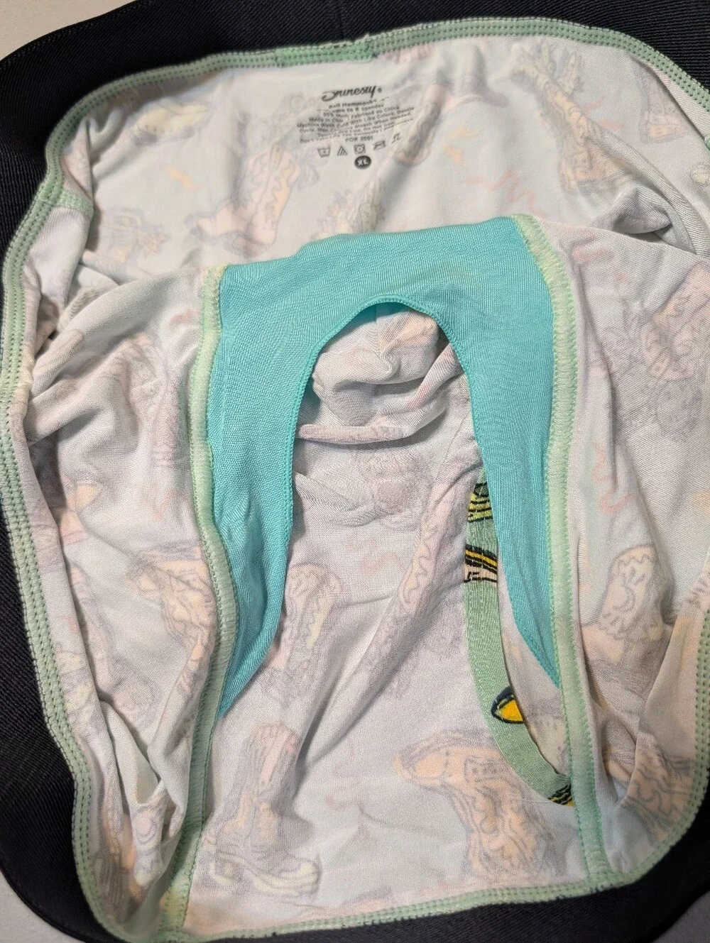 NWT Shinesty cowboy boots ball hammock underwear, XL